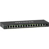 Netgear GS316EP, Managed, Gigabit Ethernet (10/100/1000), Vollduplex, Power over Ethernet (PoE)