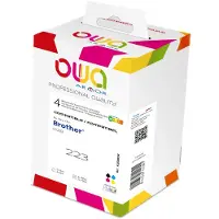 Prime Inventions OWA Multi-Pack Tinte K10388OW ersetzt brother LC-223BK/C/M/Y