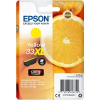 Epson 33XL Cartridge Oranges Claria gelb
