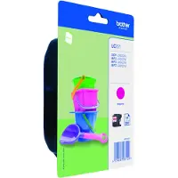 Brother LC221MBP, Standardertrag, Magenta, Tinte auf Farbstoffbasis, 1 Stück(e), 260 Seiten, Einzelpackung