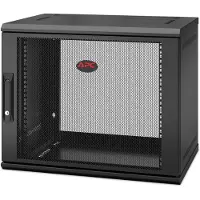 Schneider Electric AR106SH6 NetShelter WX, 6 HE, Wandmontagegehäuse mit Einzelscharnier, 600 mm tief