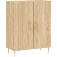 vidaXL Sideboard Sonoma-Eiche 69,5x34x90 cm Holzwerkstoff