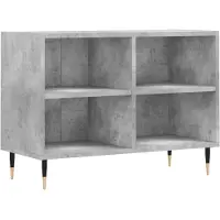 vidaXL TV-Schrank Betongrau 69,5x30x50 cm Holzwerkstoff