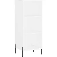 vidaXL Sideboard Weiß 34,5x32,5x90 cm Holzwerkstoff