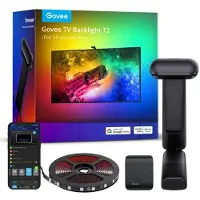 Govee H605C, Intelligenter Leuchtstreifen, Wi-Fi/Bluetooth, Schwarz, LED, Multi, Wohnzimmer
