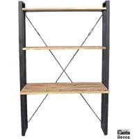 Benoa Highboard Britt mit Schreibtischfunktion 200cm - Hellbraun
