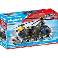 Playmobil City Action - SWAT-Rettungsflugzeug - 71149 - 117 Teil - - One Size - Spielzeug