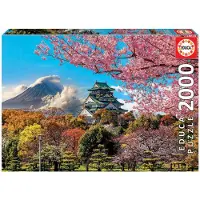 Educa Puzzle 2000 Burg Osaka Japan