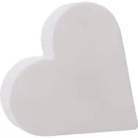 8Seasons LED Herz Mini-Leuchte Shining Heart Micro XS – Dekolampe 9 cm – kabellos mit Akku & USB-C aufladbar - Tischdeko, romantische Deko, He