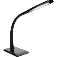 Virone Schreibtischleuchte ERIE LED DIM DL-7/B, 7W, 400 lm, Dimmer, 3000/4000/6000K, Schwarz,