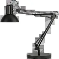 Unilux SUCCESS 66, Schwarz, Aluminium, Epoxid, Stahl, Homeoffice, Büro, E27, 1 Glühbirne(n), 11 W