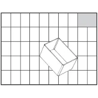 Raaco Insert 55 A8-1, Polypropylen (PP), Transparent, 55 mm, 79 mm, 47 mm, 18 g