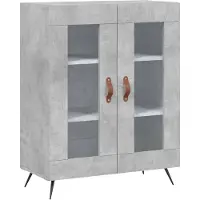 vidaXL Sideboard Betongrau 69,5x34x90 cm Holzwerkstoff