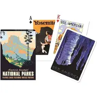 Professor puzzle National Parks Spielkarten - Einzeldeck