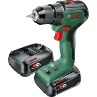 Bosch Akku-Bohrschrauber "UniversalDrill 18V-60" Inkl. Koffer, mit 2 Akkus 18V/2Ah und Ladegerät