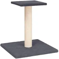vidaXL Kratzbaum mit Plattform Dunkelgrau 38 cm