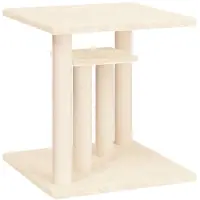 vidaXL Kratzbaum mit Plattformen Creme 50 cm