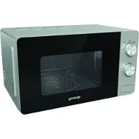 Gorenje MO17E1S, Über den Bereich, Solo-Mikrowelle, 17 l, 700 W, Drehregler, Schwarz, Edelstahl