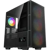 DeepCool CH560 DIGITAL, Midi Tower, PC, Schwarz, ATX, EATX, micro ATX, Mini-ITX, ABS, Stahl, Gehärtetes Glas, Multi