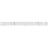 vidaXL Maschendrahtzaun mit Bodenhülsen Anthrazit 1,6x25 m
