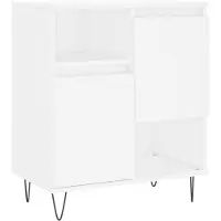vidaXL Sideboard Weiß 60x35x70 cm Holzwerkstoff