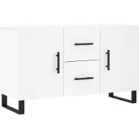vidaXL Sideboard Weiß 100x36x60 cm Holzwerkstoff
