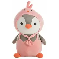 Big Buy Cooking Plüschtier Kit Pinguin Rosa 80 cm