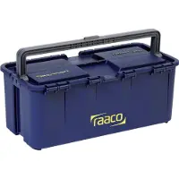 Raaco Werkzeugkoffer Compact - 426 x 215 x 170 / 1,298 / Werkzeugkoffer Compact 15 mit 10 Trennwänden