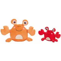 Big Buy Cooking Plüschtier Krabbe 25cm für Kinder ab 3 Jahren