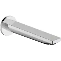 Hansgrohe Rebris E Wanneneinlauf, Ausladung 200 mm, 72431000, Farbe: Chrom
