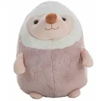 Big Buy Cooking Plüschtier Igel für Babys und Kinder ab 0 Monaten, Grau Rosa, 50 cm