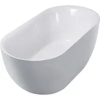 Lykke Badewanne Arctic Deluxe 1500x750x580mm, Weiß