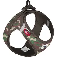 Curli Air-Mesh, Hund, Weste, 3XS, Grün, Grau, Polyester, Chihuahua, Dackel, Jack Russell Terrier, Spitz, Pudel, Französische Bulldogge, Yorkshire Terrier