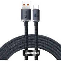 Baseus CAJY000501, 2 m, USB C, USB A, 0,48 Gbit/s, Schwarz