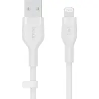 Belkin CAA008BT3MWH, 3 m, USB A, USB C/Lightning, Männlich, Männlich, Weiß