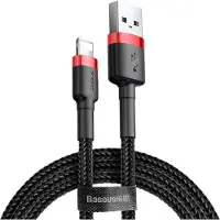 Baseus CALKLF-R91, 3 m, USB A, Lightning, Männlich, Männlich, Rot, Schwarz