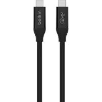 Belkin INZ001bt0.8MBK, 0,8 m, USB C, USB C, USB4 Gen 3x2, 40 Gbit/s, Schwarz