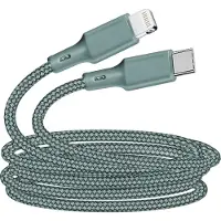 BigBen Interactive JGCBLCOTMFIC2MNG, 2 m, Lightning, USB C, Männlich, Männlich, Grün