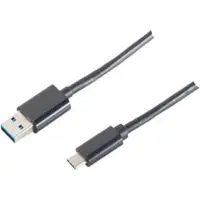 Shiverpeaks BS14-10006, 1 m, USB A, USB C, USB 3.2 Gen 1 (3.1 Gen 1), Schwarz