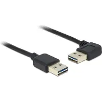 DeLOCK USB2.0 Easy Kabel, A-St.-A.St., gewinkelt