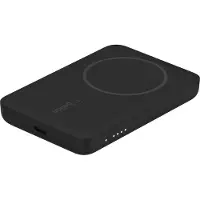 Belkin BPD002BTBK, 2500 mAh, Kabelloses Aufladen, 5 W, Schwarz