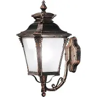 Orion Aussenwandleuchte Aiko, dimmbar, bronze / altmessing, Aluminium, Antik