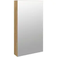 vidaXL Spiegel-Schmuckschrank mit LED-Beleuchtung Wandmontage