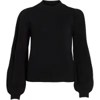 Vila Stehkragen Strickpullover