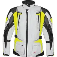 Germot Textiljacke Allround Herren, hellgrau/gelb - Größe 11XL