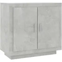 vidaXL Sideboard Betongrau 80x40x75 cm Holzwerkstoff