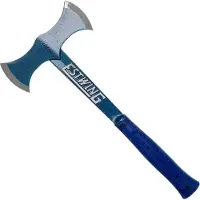 Estwing Black Eagle Double Bit Axe, blau