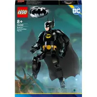 LEGO 76259 DC Batman Baufigur, Superhelden Action Figur und Dekoration, die auf dem Batman-Film von 1989 basiert, Figur mit Umhang, Spielzeug und Sammlerstück aus Gotham City für Kinder ab 8 Jahren