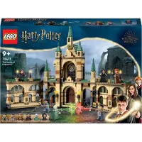 LEGO 76415 Harry Potter Der Kampf um Hogwarts, Schloss Spielzeug zum Bauen und Aufstellen mit Minifiguren wie Molly Weasly, Voldemort und viele mehr, Geschenk für Kinder, Jungen und Mädchen