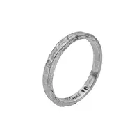 Haze&Glory Silberring "Ring Bandring - Zion Schmales Design 925 Silber" Gr. 66, silber, Fingerringe, Herren, 66, Silber 925 (Sterlingsilber), Silberring